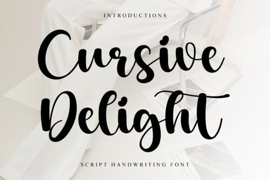 Cursive Delight Font